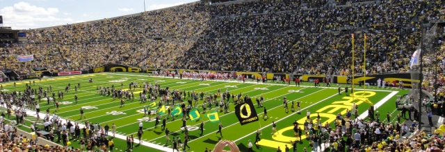 Take in an Oregon Ducks Football Game