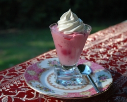 Cranberry Raspberry Mousse