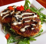Ravens' Crab-less Cakes