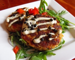 Ravens' Crab-less Cakes