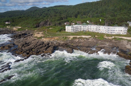 Sea Foam on the Oregon Coast - Overleaf Lodge & Spa